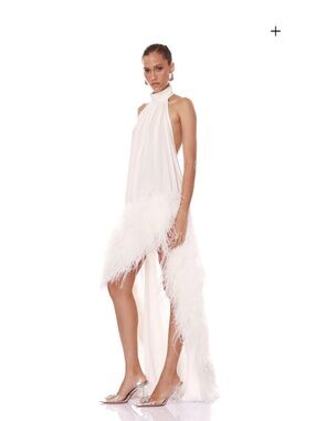 Madeline Halterneck White Gown
